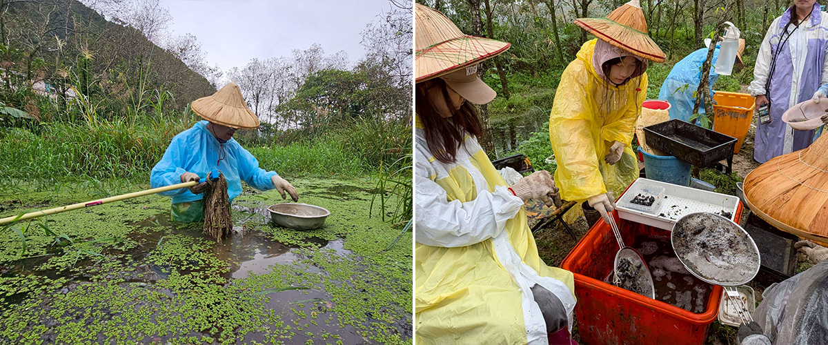 緯創樂服志工組成野菱特搜隊